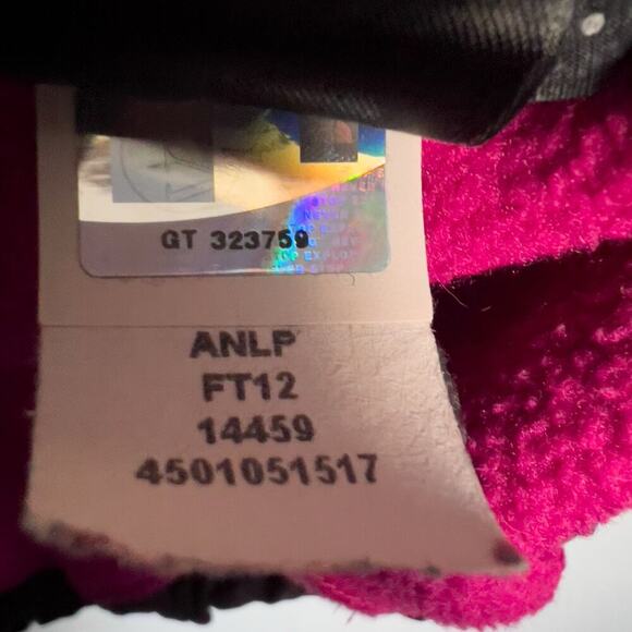 NORTH FACE Denali Polartec Full Zip Fleece Womens Small Magenta Plum Gorpcore - Picture 6 of 7